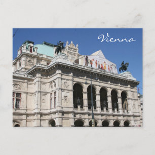 Carte Postale opéra de vienne
