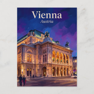 Carte Postale Opéra d'État de Vienne Autriche