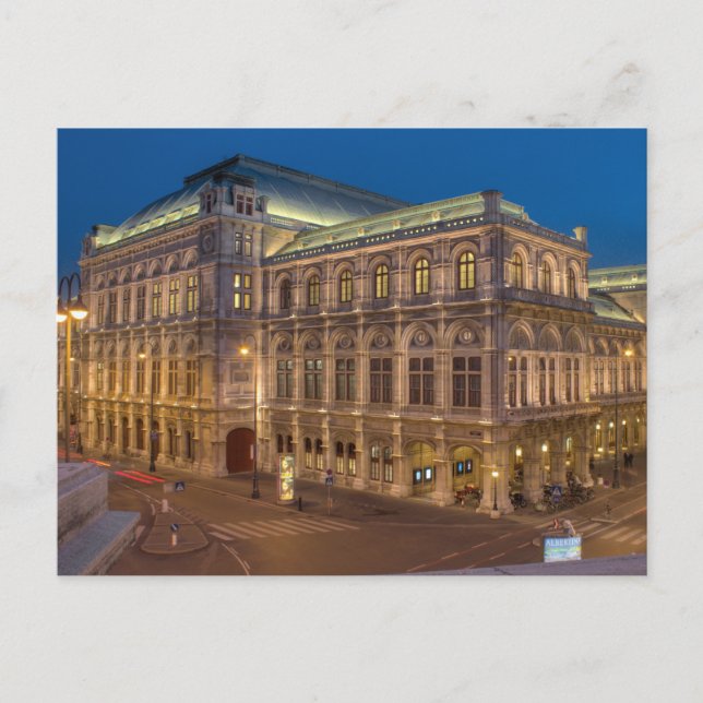 Carte Postale Opéra national de Vienne (Devant)