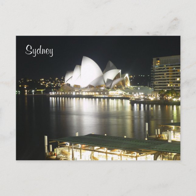 Carte Postale opéra sydney (Devant)