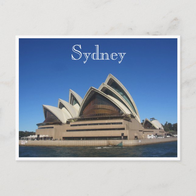 Carte Postale opéra sydney (Devant)