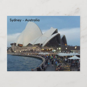 Carte Postale Opéra, Sydney, Nouvelle-Galles du Sud, Australie