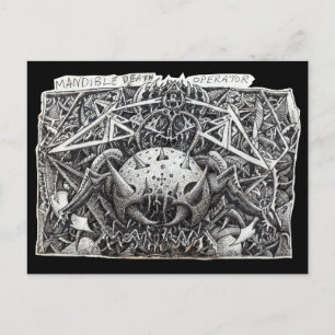 Carte Postale Opérateur de la mort maniable, par Brian Benson Po