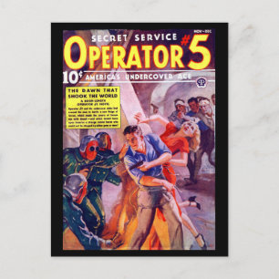 Carte Postale Opérateur de service secret 5 - nov.-déc. 1938a_Pu