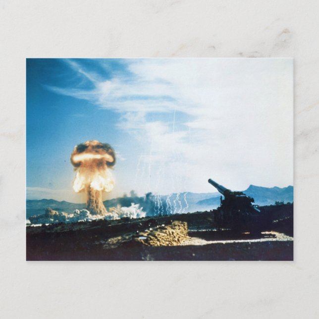Carte Postale Opération de l'événement Grable Test atomique du t (Devant)