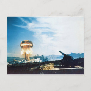 Carte Postale Opération d'événement Grable Test atomique du thod