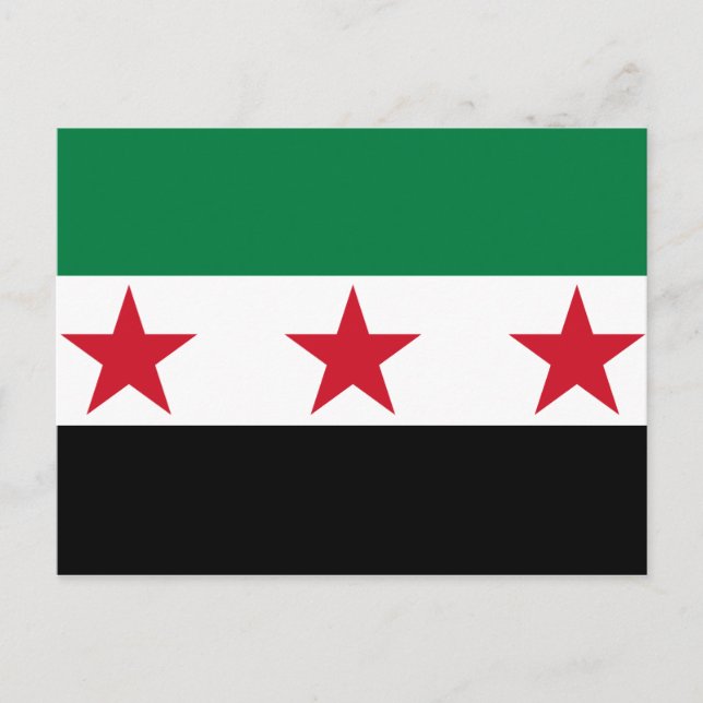 Carte Postale opposition syrienne (Devant)