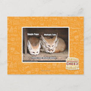 Carte Postale Options d'affichage de la page