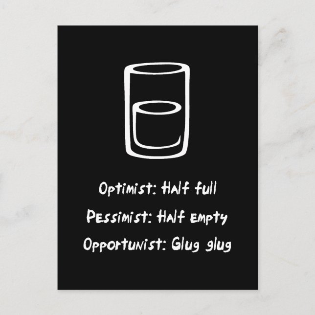 Carte Postale Optipessituniste (Devant)