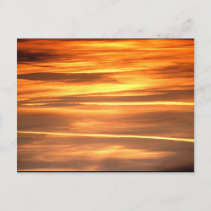 Carte Postale Or brulé