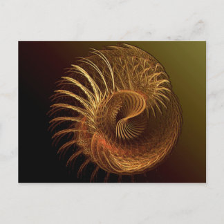 Carte Postale Or classique