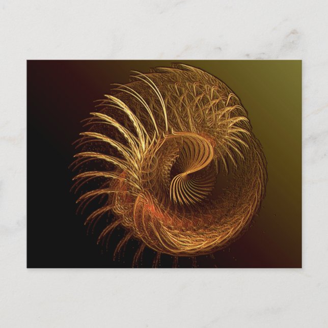 Carte Postale Or classique (Devant)