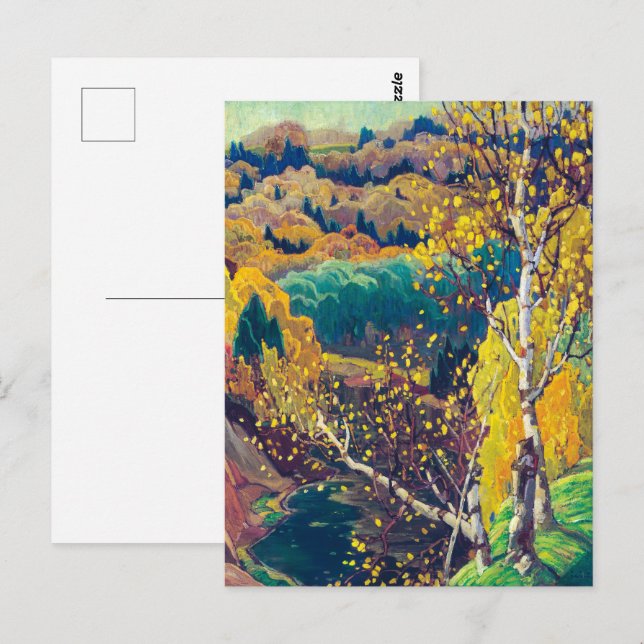 Carte Postale Or d'octobre | Franklin Carmichael | (Devant / Derrière)