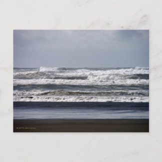Carte postale orageuse de mers