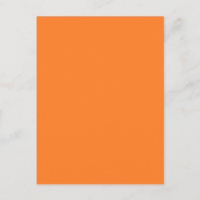 Carte Postale Orange (Devant)