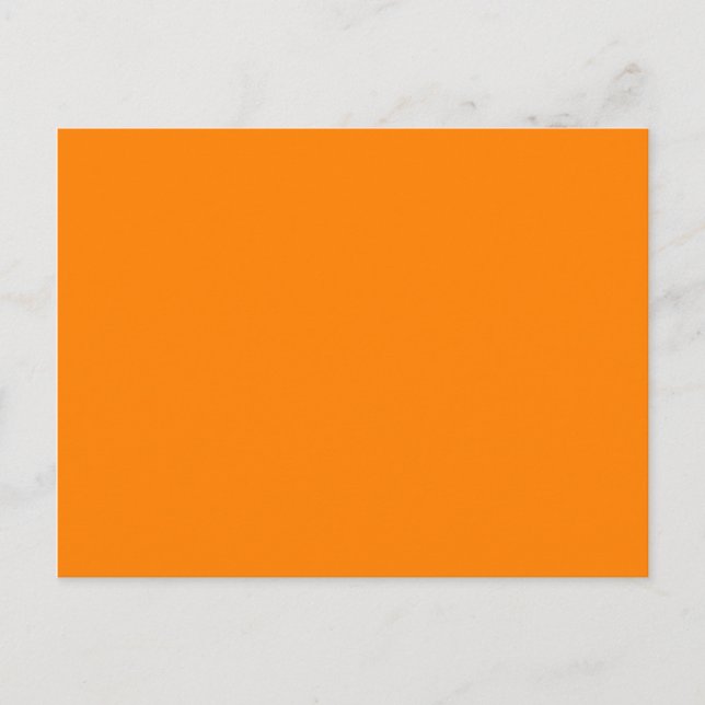 Carte Postale Orange (Devant)