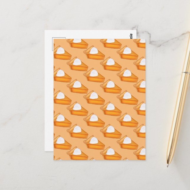 Carte Postale Orange (Devant/Arrière en situation)