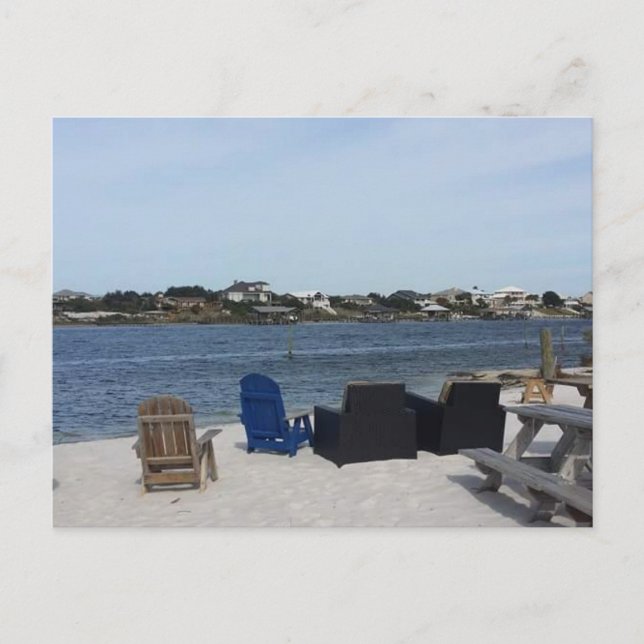 Carte postale Orange Beach (Devant)