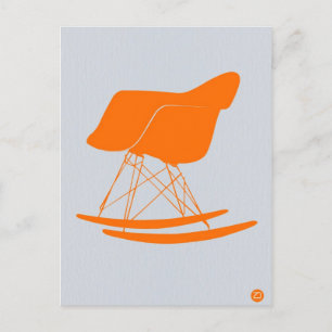 Carte Postale Orange Eames