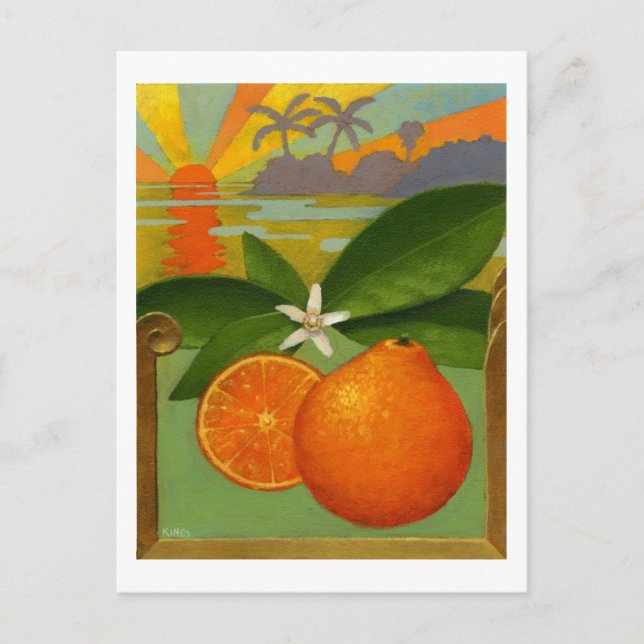 Carte postale Oranges (Devant)