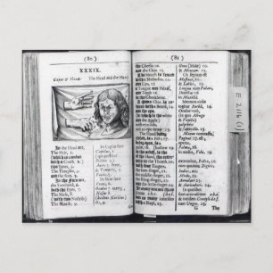 Carte Postale 'Orbis Sensualium Pictus'