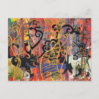 Carte postale Orchid Cats