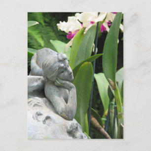 CARTE POSTALE ORCHIDEE ANGE