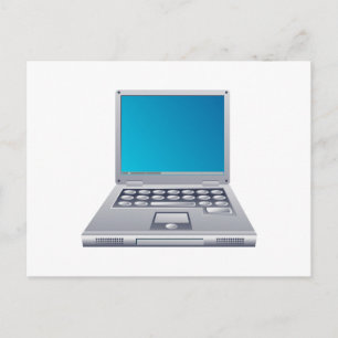 Carte Postale Ordinateur portable