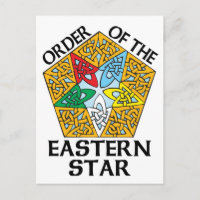 Ordre de l'Eastern Star Celtic Knot design
