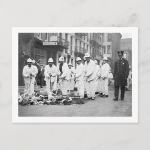 Carte Postale Ordures gardées, 1911