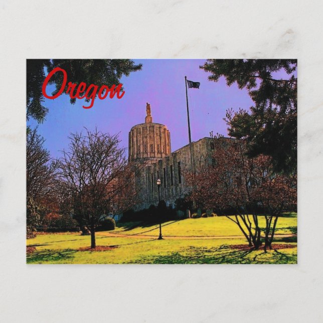 Carte postale Oregon (Devant)