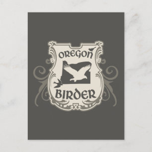 Carte Postale Oregon Birder