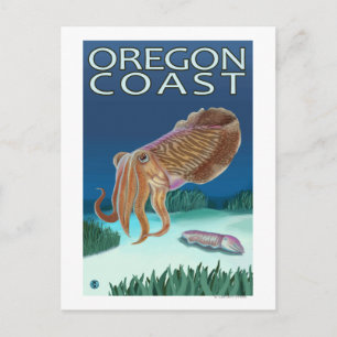 Carte Postale Oregon Coast Cuttlefish