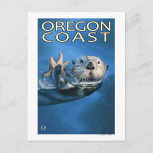 Carte Postale Oregon Coast Sea Otter