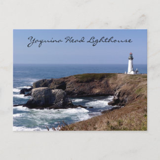 Carte postale Oregon du phare de Yaquina Head