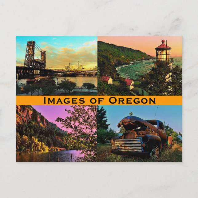 Carte postale Oregon Images (Devant)