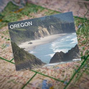 Carte Postale Oregon Pittoresque Coastline Photo Voyage