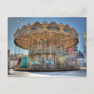 Carte Postale Organiser Carrousel extérieur