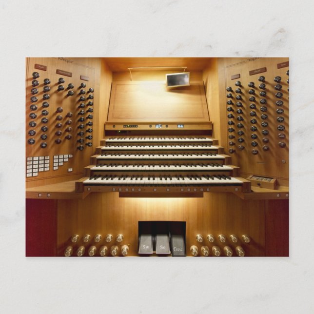 Carte Postale Orgue de Rieger, Shanghai (Devant)