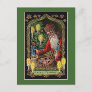 Carte postale Orient Express Père Noël