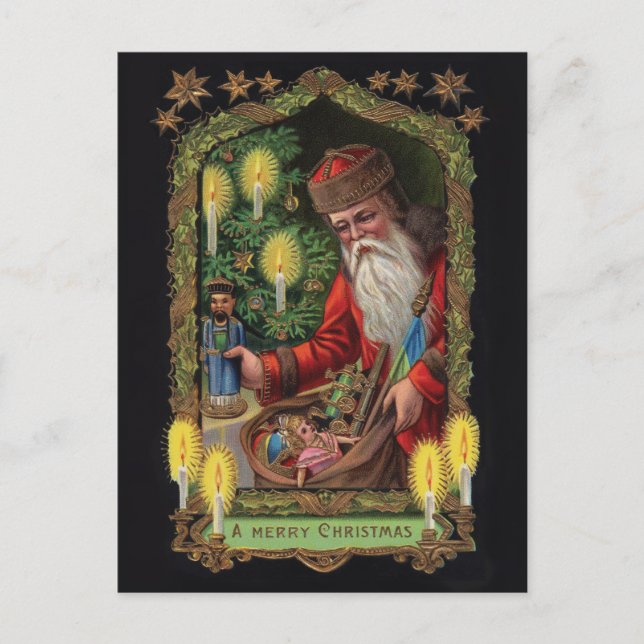 Carte postale Orient Express Père Noël (Devant)
