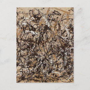 Carte Postale Original autopollock paint