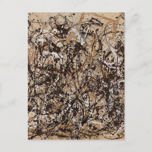 Carte Postale Original autopollock paint (Devant)