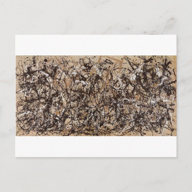 Carte Postale Original autopollock paint (Devant)