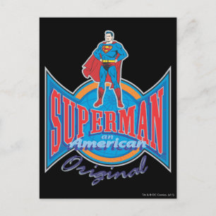 Carte Postale Original Superman American