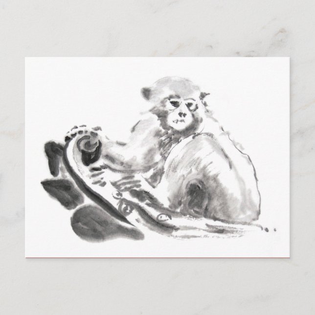 Carte postale originale de la peinture de linge de (Devant)