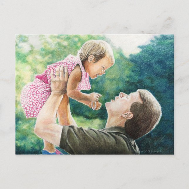 Carte postale originale "Lift Me Up" (Devant)