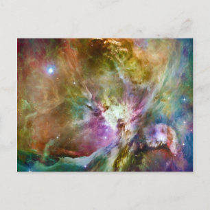 Carte Postale Orion décoratif Nebula Galaxy Photo spatiale