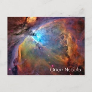 Carte postale Orion Nebula vide à l'intérieur