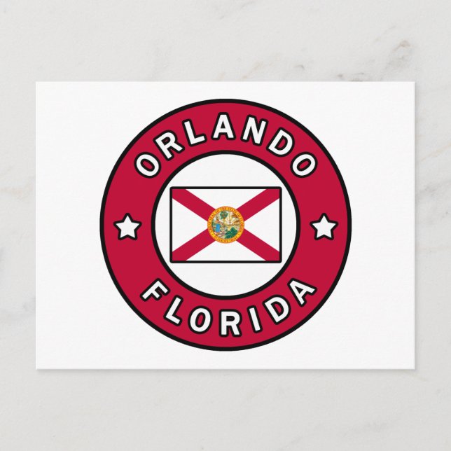 Carte Postale Orlando Floride (Devant)